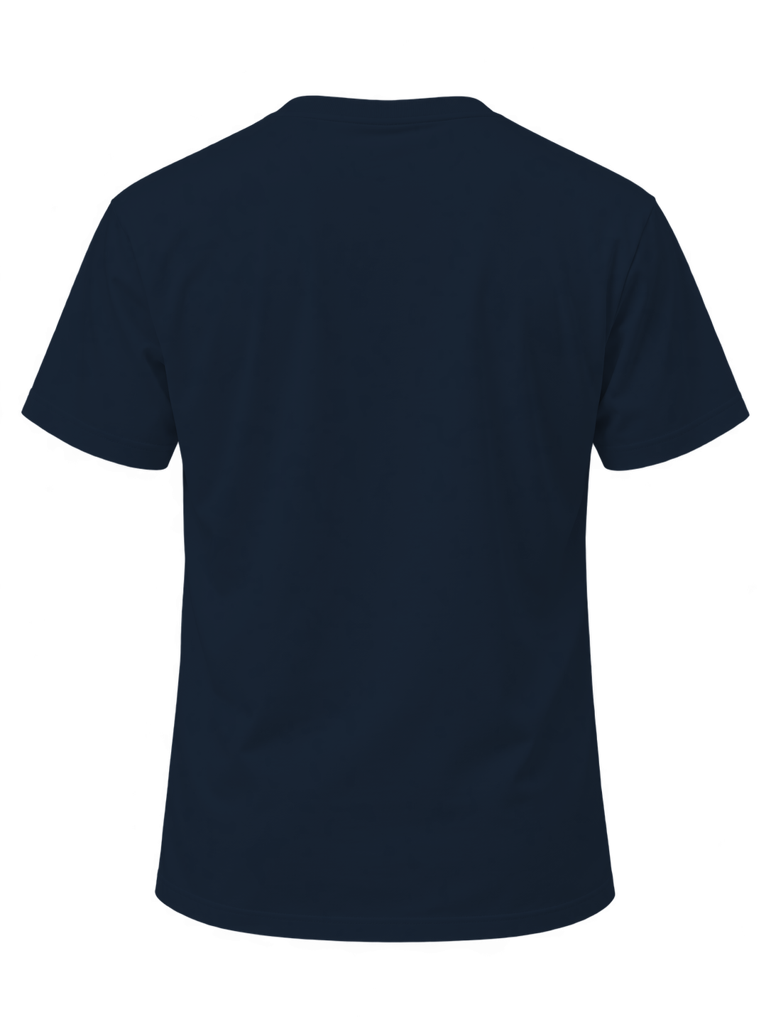 03 Navy Blue T-shirt back view