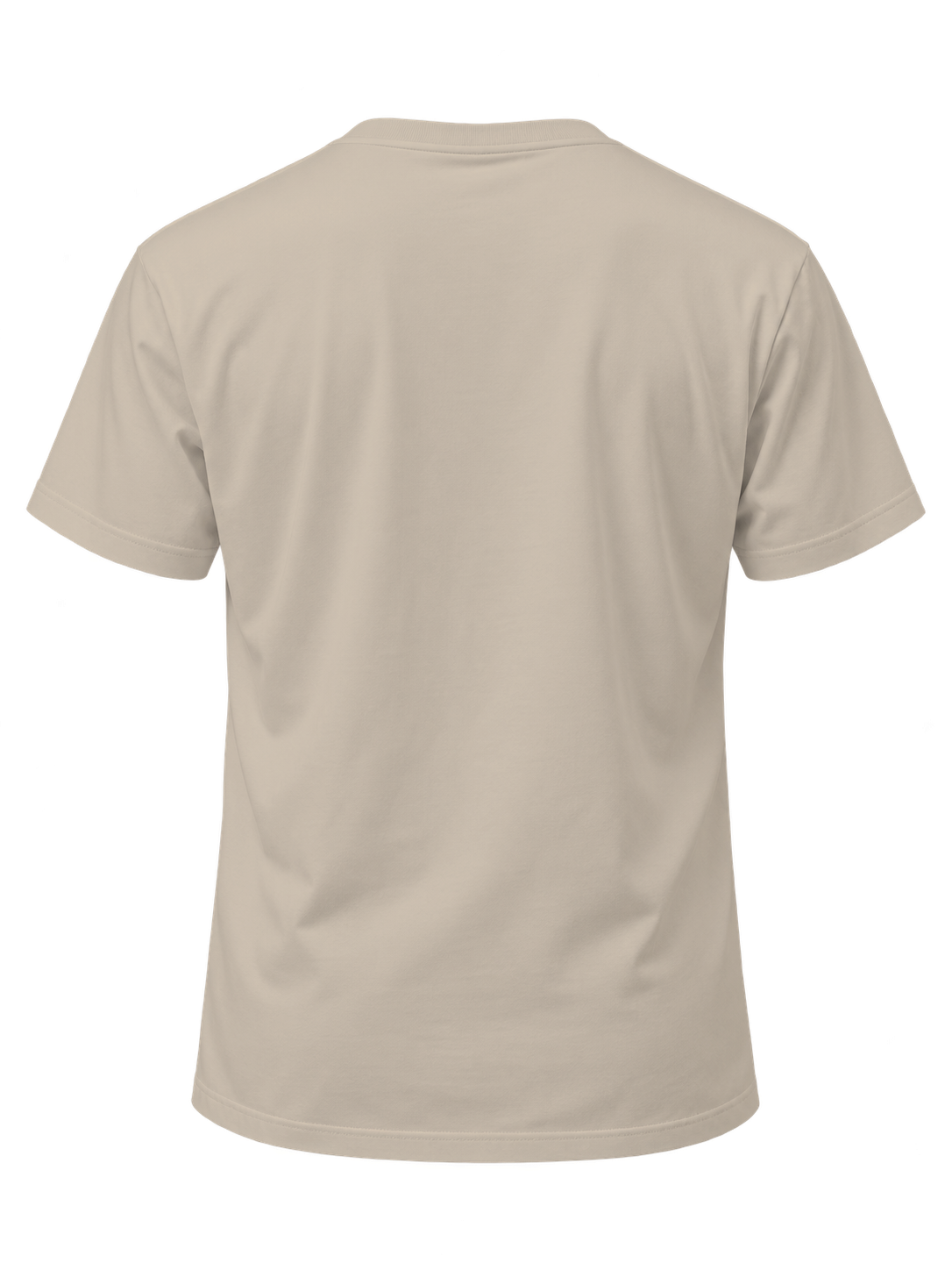 04 Sand T-shirt back view