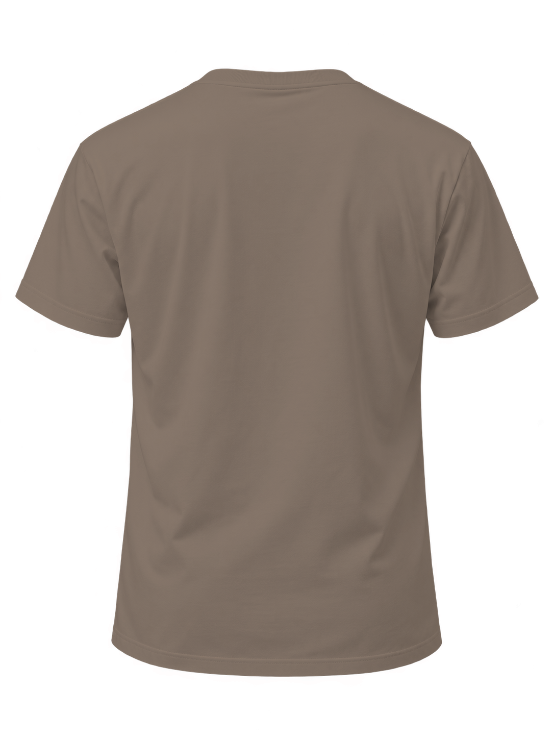 06 Taupe T-shirt back view