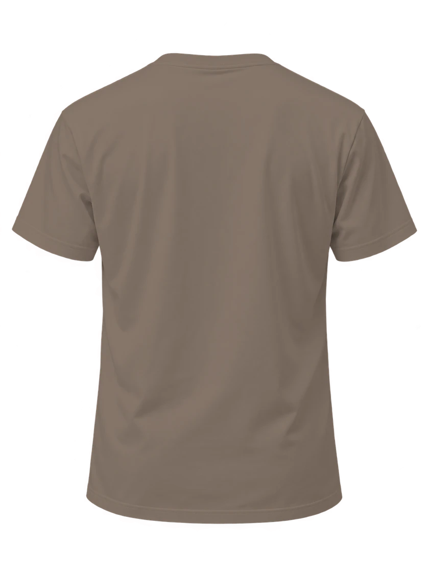 06 Taupe T-shirt back view